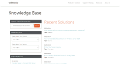 Desktop Screenshot of kb.webtrends.com