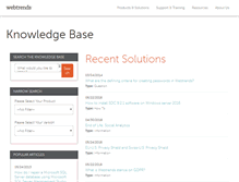 Tablet Screenshot of kb.webtrends.com